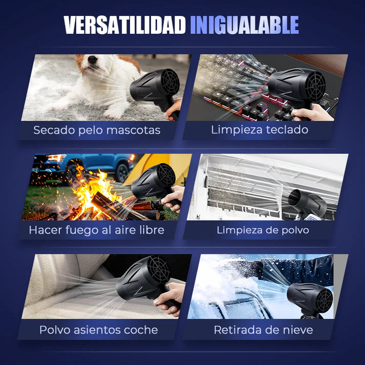 Ventilador portátil Turbo Blower™.