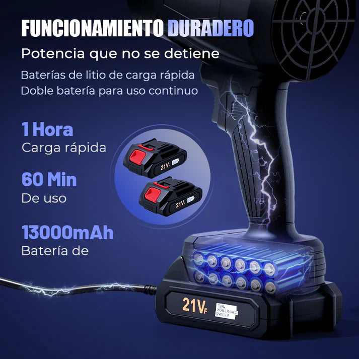Ventilador portátil Turbo Blower™.