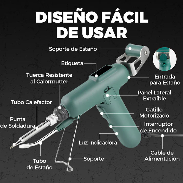 Soldador Eléctrico 80W de Alta Eficiencia™