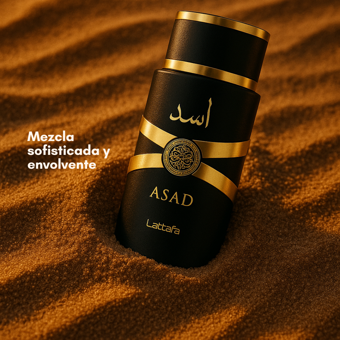 Perfume árabe para hombre. Importado (100ml) - ASAD lattafa (LIQUIDACIÓN)