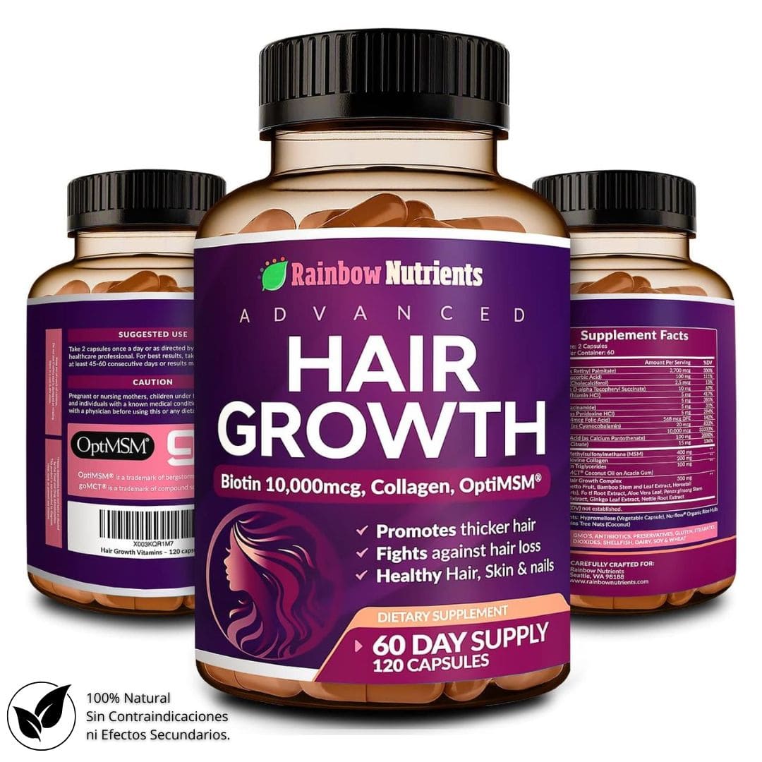 HAIR GROWTH (120 Cápsulas).