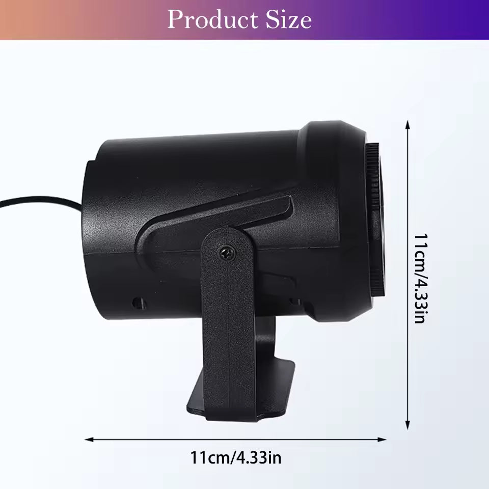 🎄 Lámpara de Proyección Navideña Giratoria