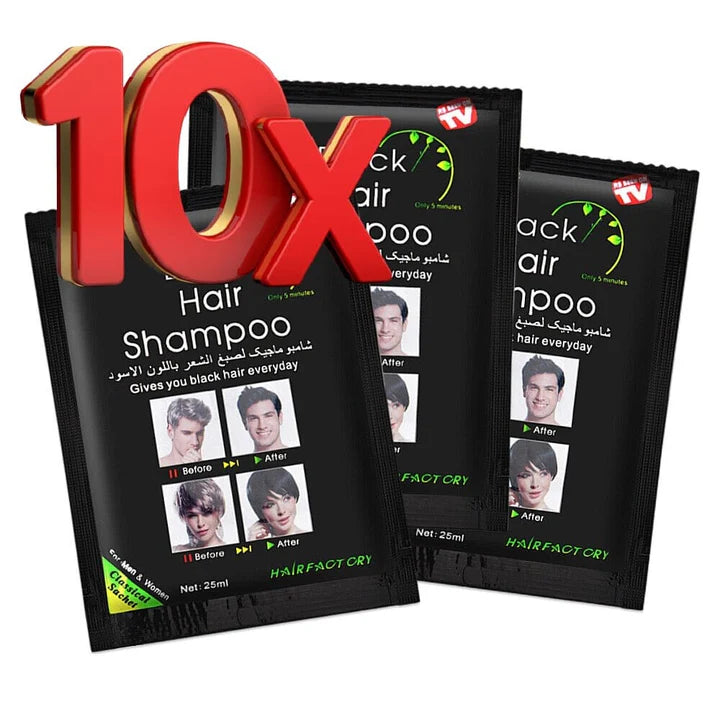 BlackHair® - Shampoo Pinta Canas.