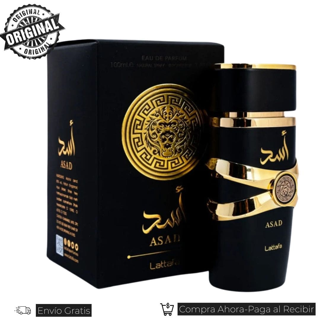 Perfume árabe para hombre. Importado (100ml) - ASAD lattafa (LIQUIDACIÓN)