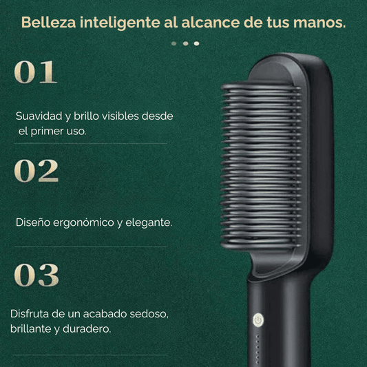 Peine Cepillo Alisador Eléctrico™